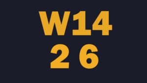 Week 14 2026: Match Filtering